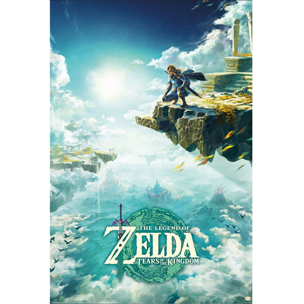 The Legend Of Zelda Hyrule Skies Poster