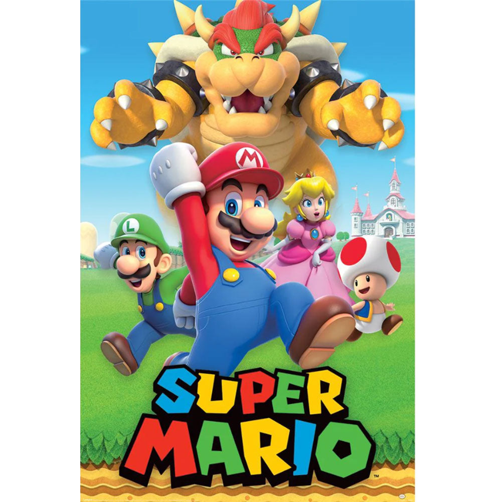 Super Mario Montage Poster