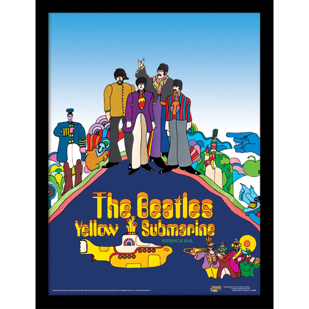 Official The Beatles Picture Yellow Submarine 16 x 12 Collector Print