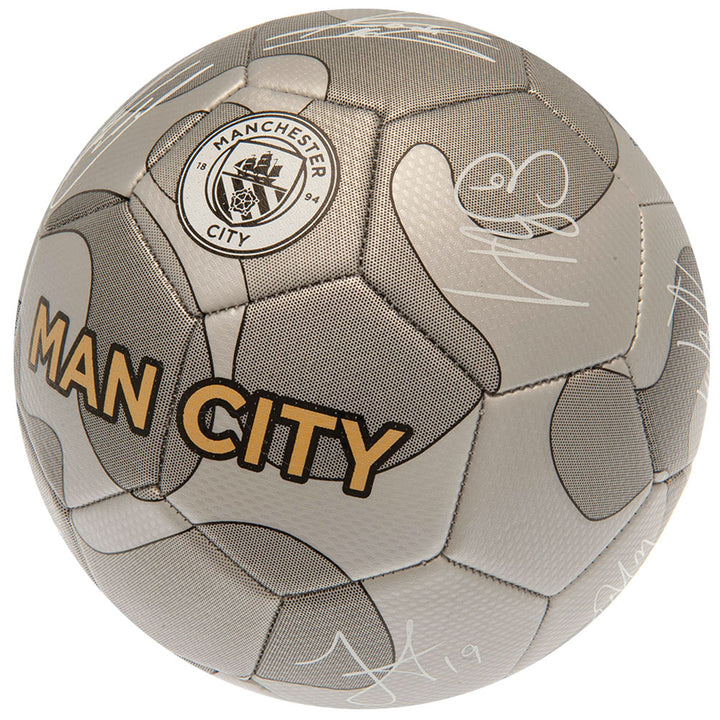 Official Manchester City Camo Signature Football