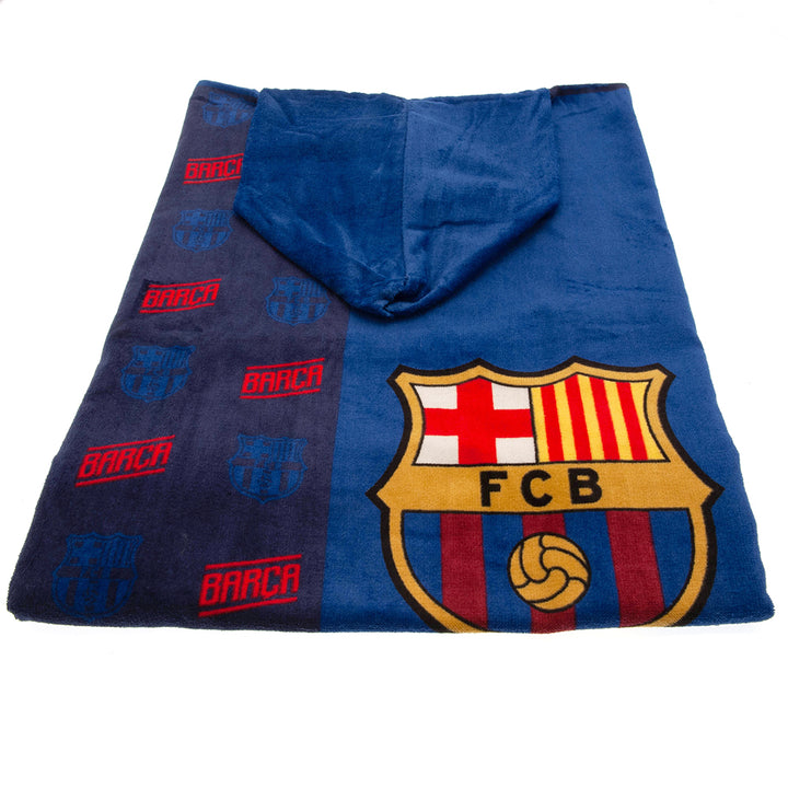 FC Barcelona Kids Hooded Poncho