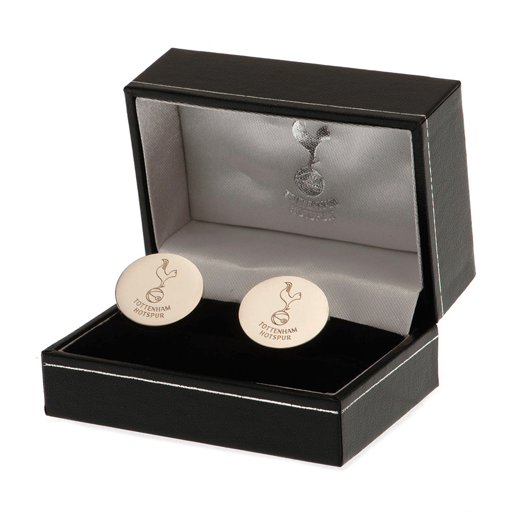 Tottenham Hotspur FC Stainless Steel Round Cufflinks