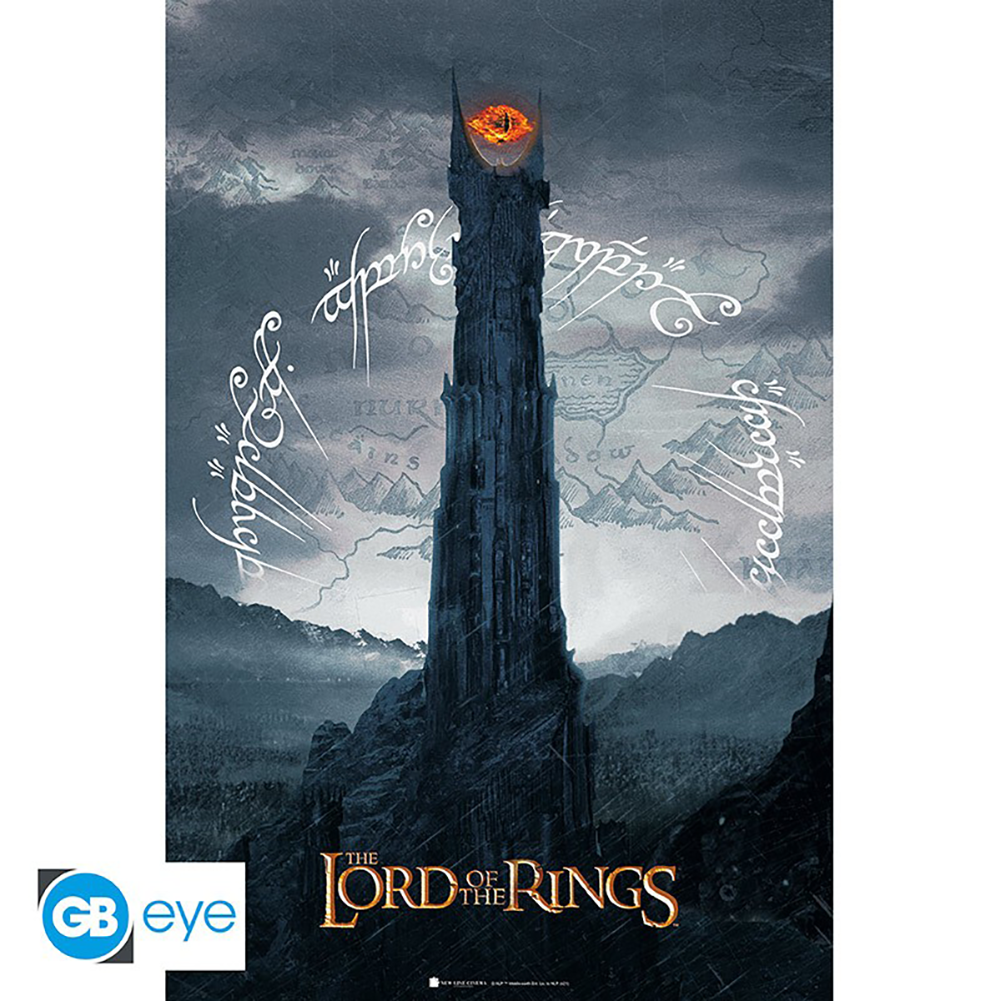 The Lord Of The Rings Tower Of Sauron Poster