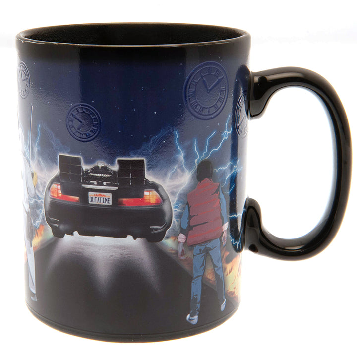 Back To The Future Heat Changing Mega Mug