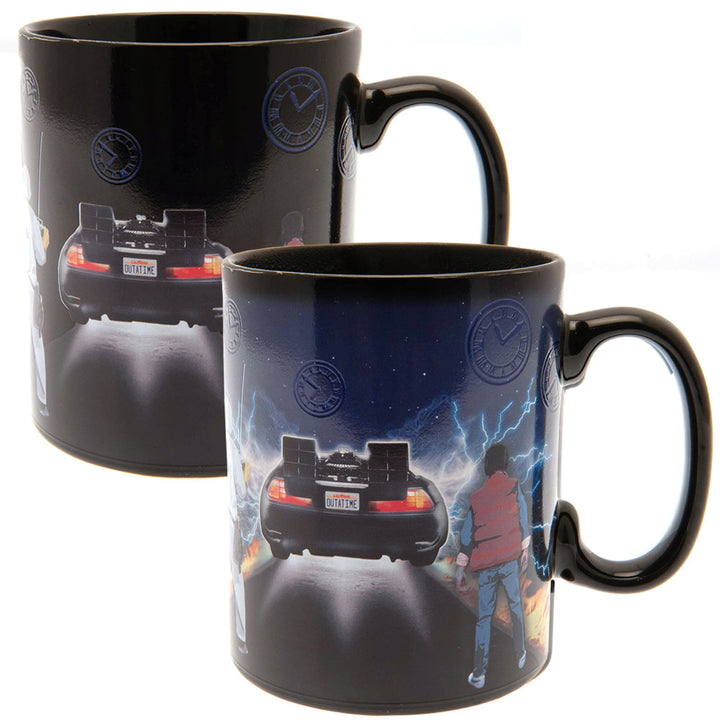 Back To The Future Heat Changing Mega Mug