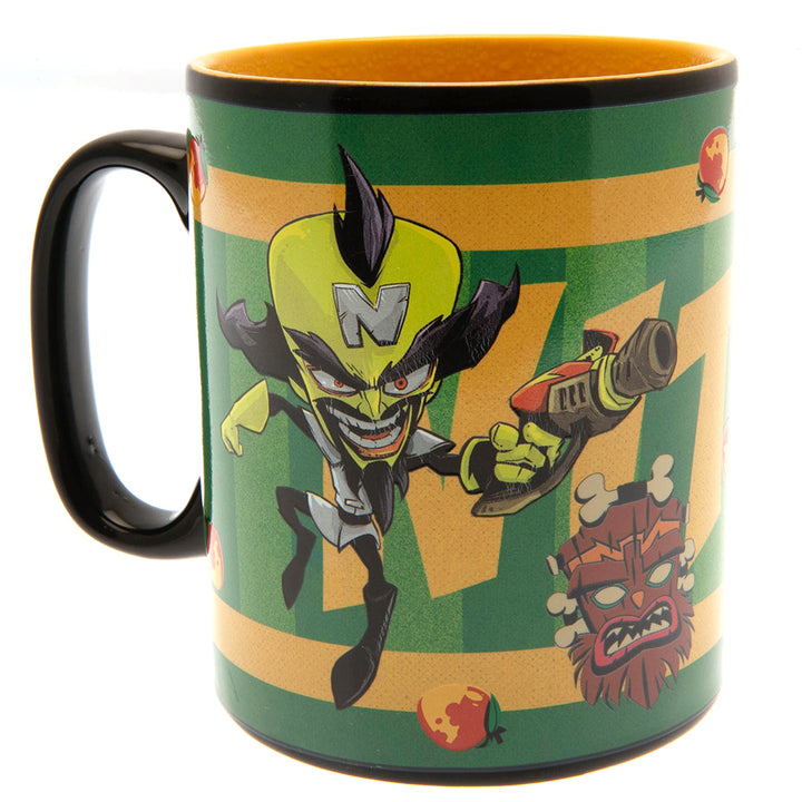 Crash Bandicoot Heat Changing Mega Mug