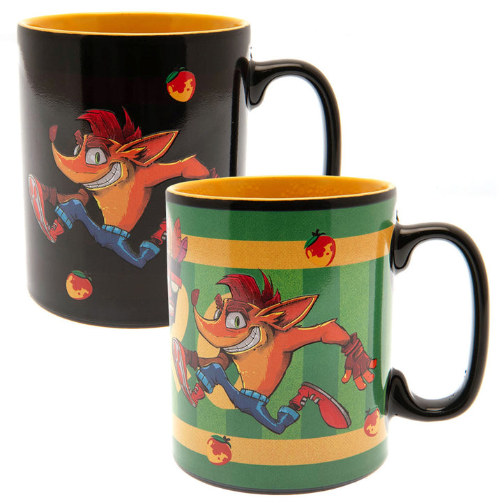 Crash Bandicoot Heat Changing Mega Mug