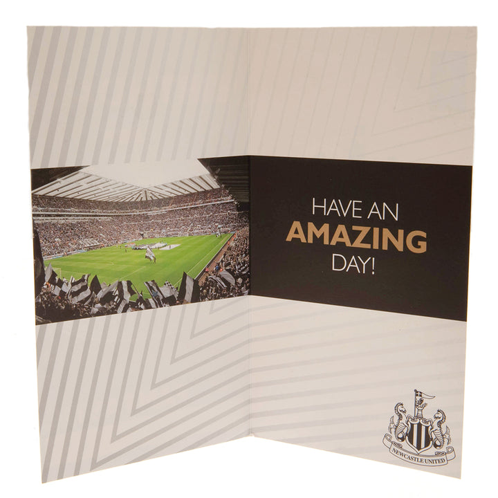 Newcastle United FC Personalised Birthday Card