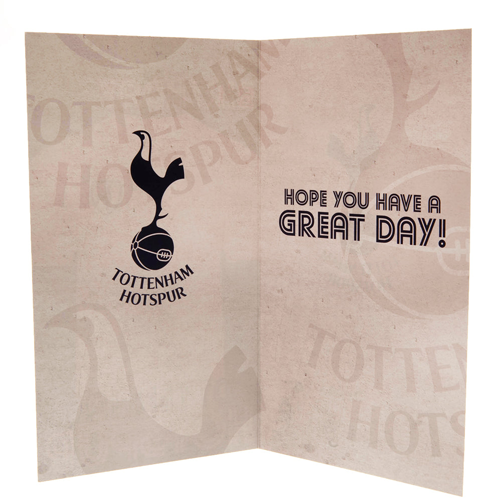 Tottenham Hotspur FC Retro Shirt Birthday Card