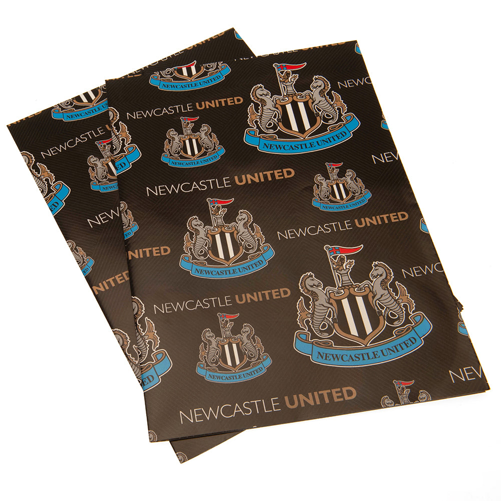 Newcastle United FC Text Gift Wrap