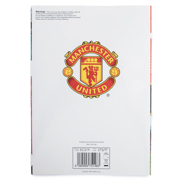 Manchester United FC Musical Birthday Card