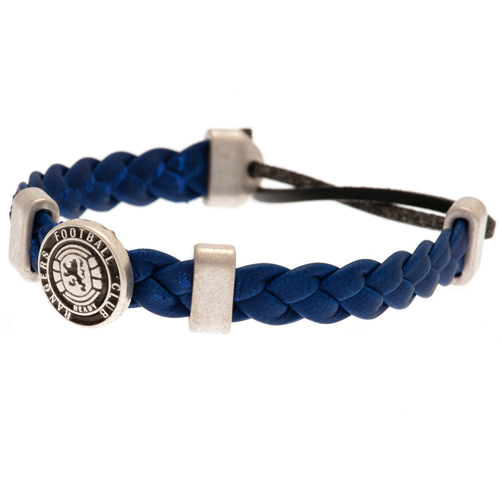 Rangers FC PU Slider Bracelet