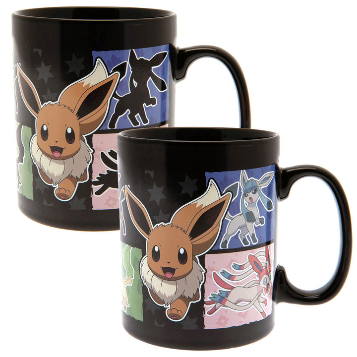 Pokemon Heat Changing Mega Mug Eevee