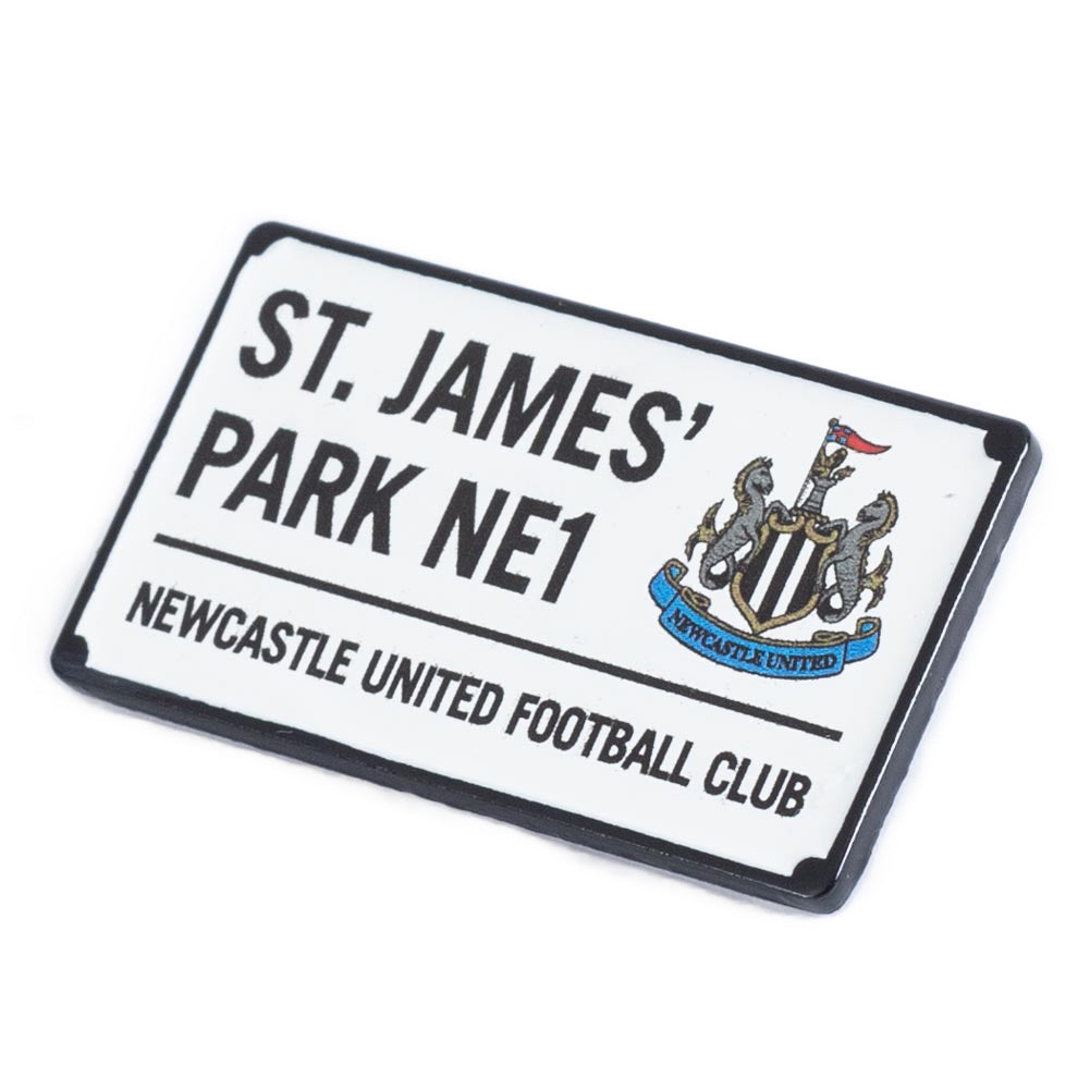 Official Newcastle United FC St James Park Street Sign Badge