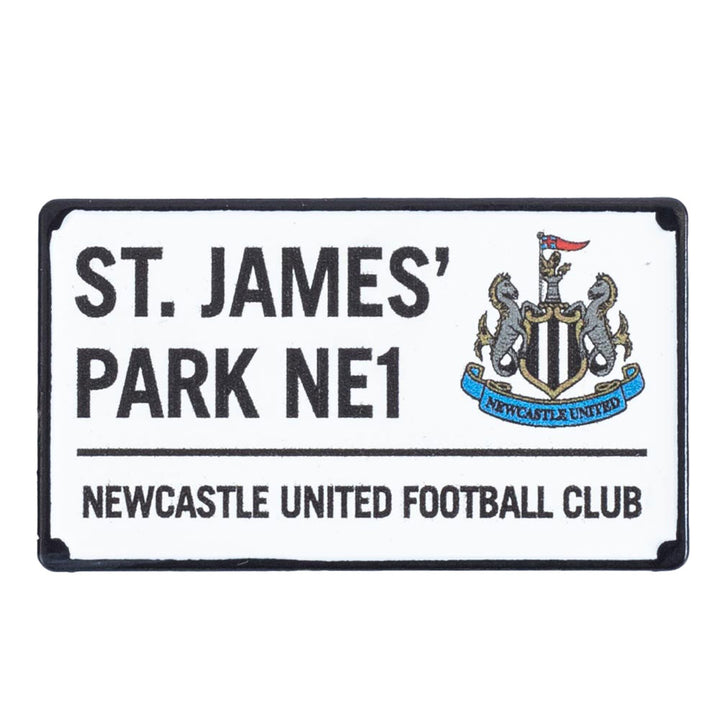 Official Newcastle United FC St James Park Street Sign Badge