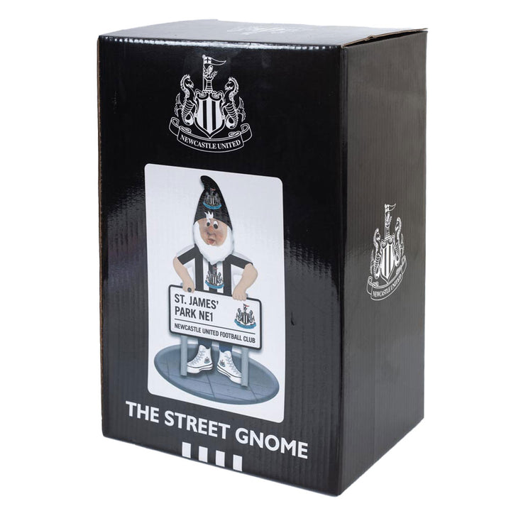 Newcastle United FC Street Sign Gnome