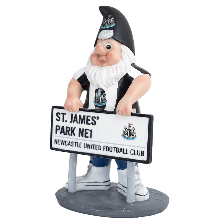 Newcastle United FC Street Sign Gnome