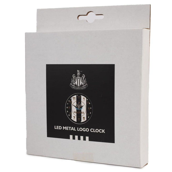 Newcastle United FC LED Stripe Wall Clock