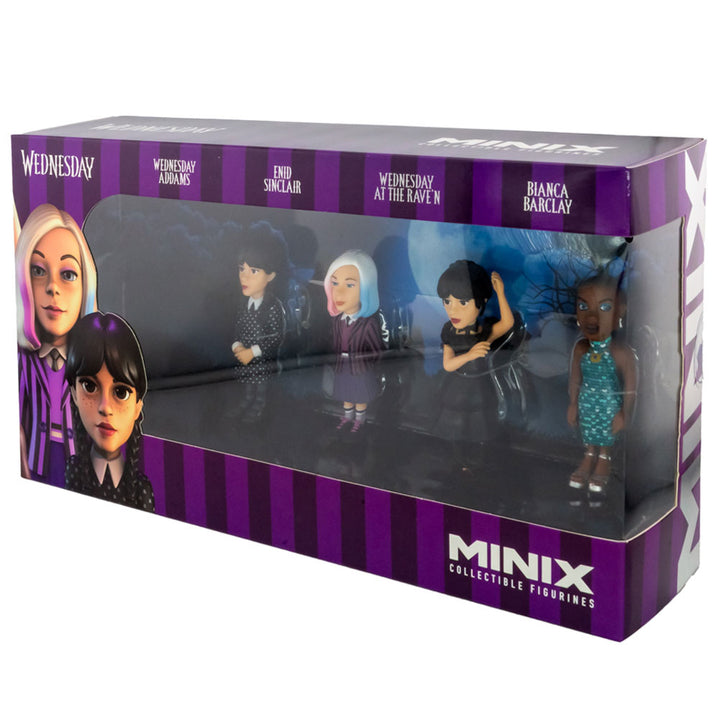 Wednesday MINIX Figures 4-Pack