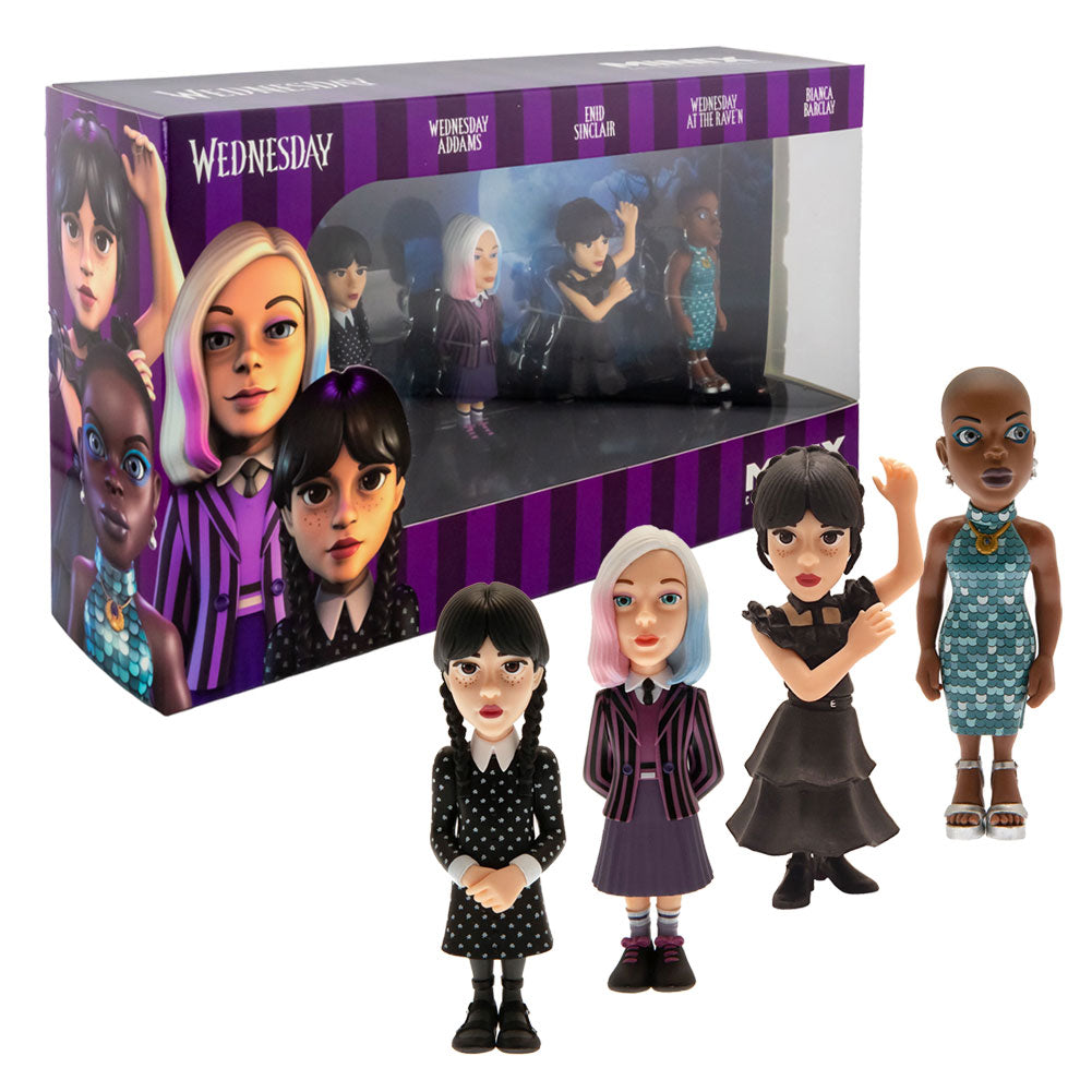 Wednesday MINIX Figures 4-Pack