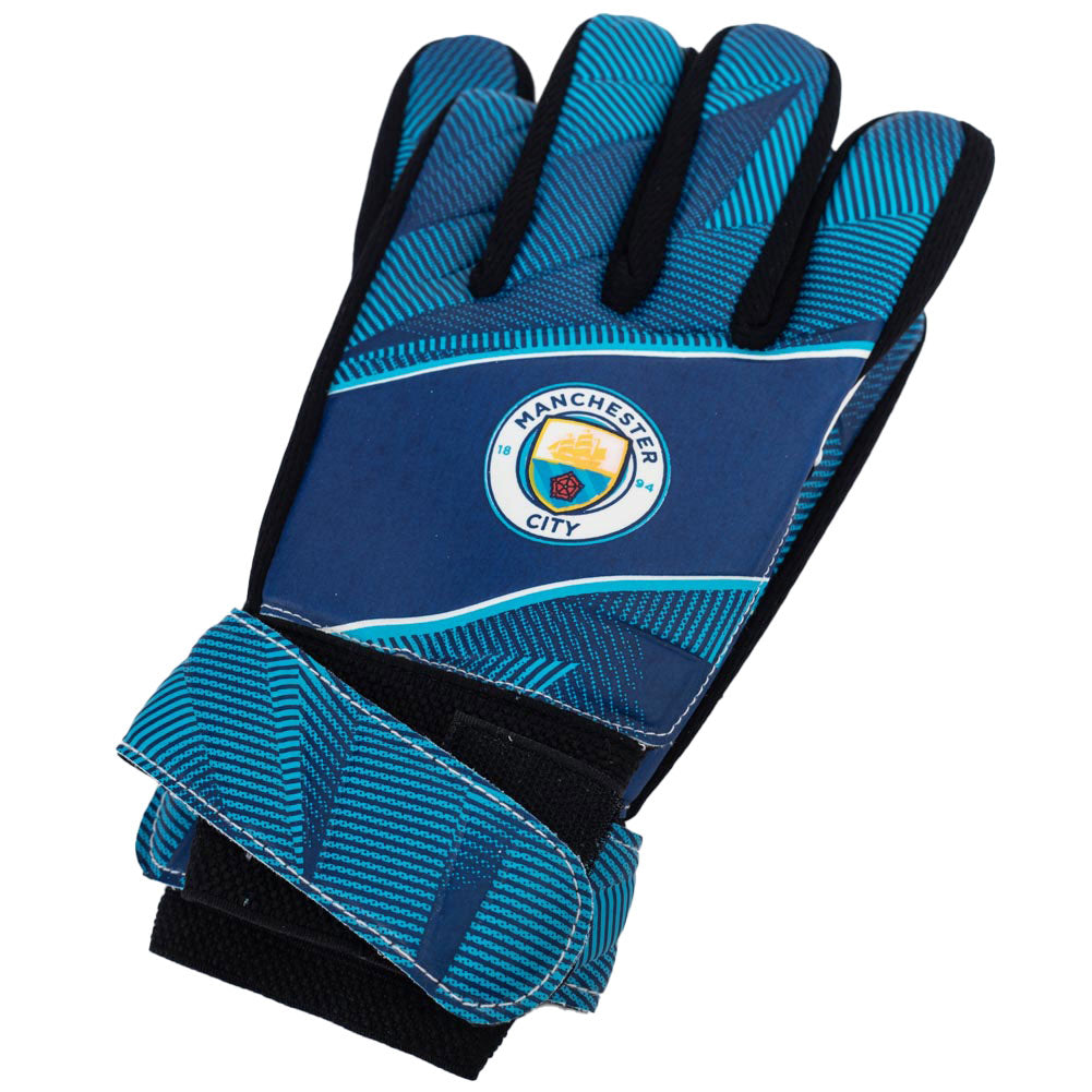 Manchester City FC Fuse Goalkeeper Gloves Youths