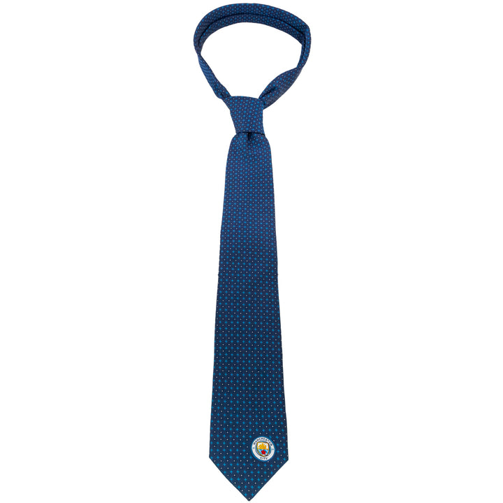 Manchester City FC Navy Blue Tie