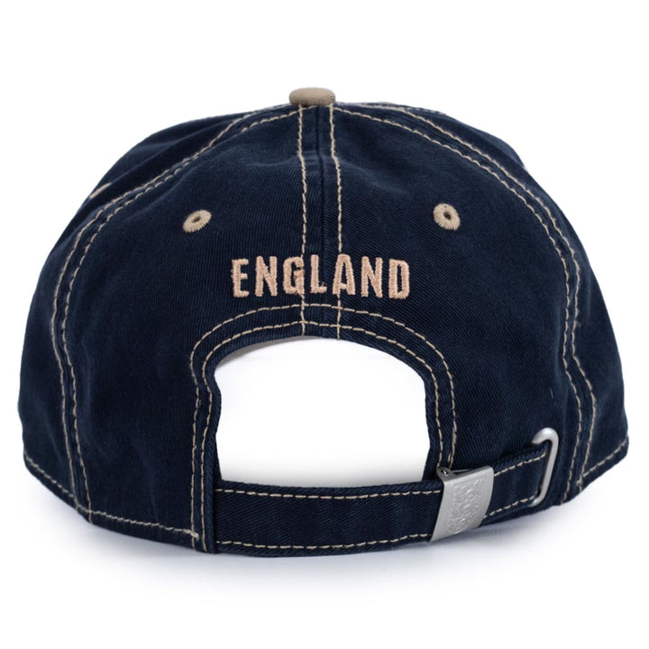 Official England FC Crest Navy Crombie Cap