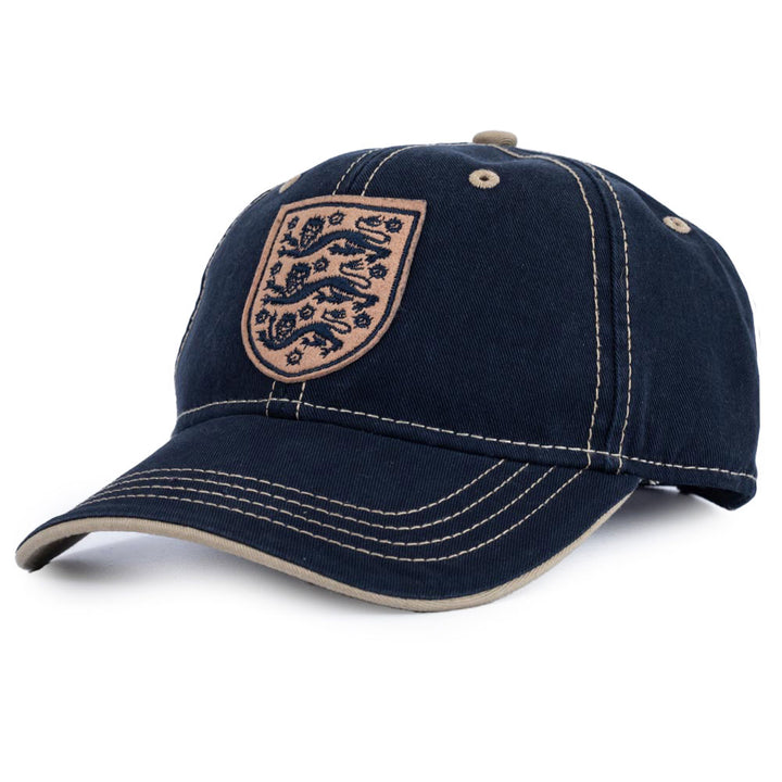 Official England FC Crest Navy Crombie Cap