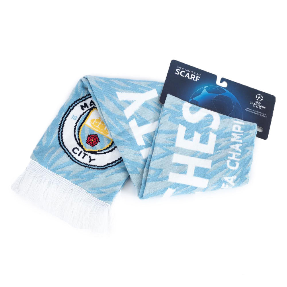 Manchester City FC UCL Scarf