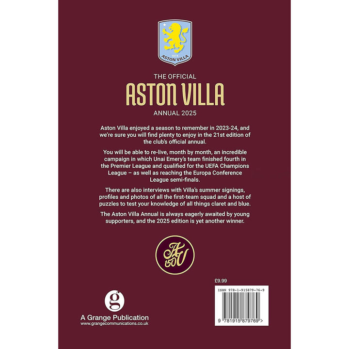 Aston Villa FC 2025 Annual