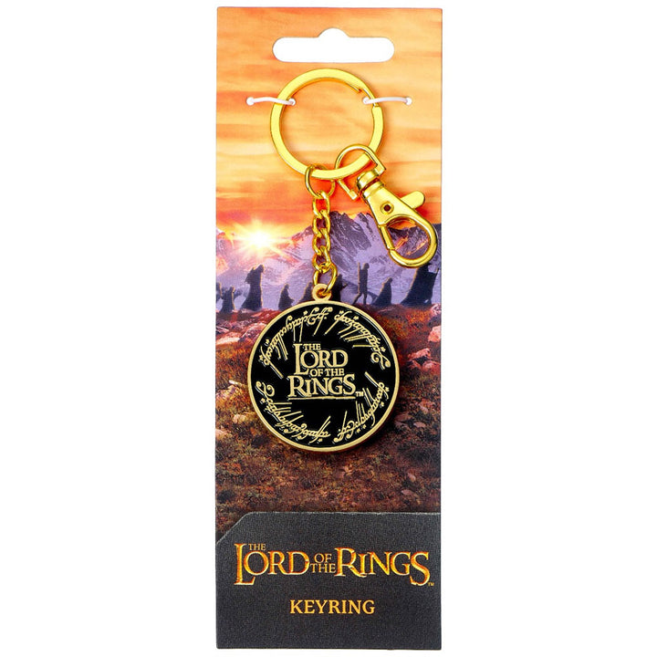 The Lord Of The Rings Logo Charm Keyring