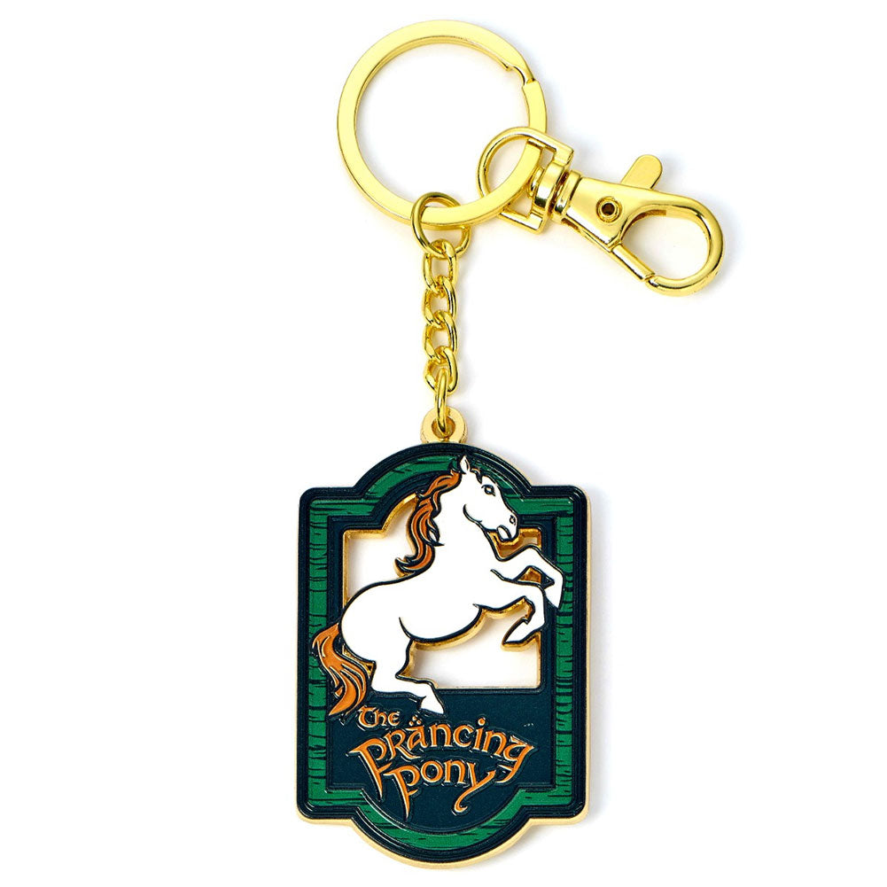 The Lord Of The Rings Charm Prancing Pony Keyring