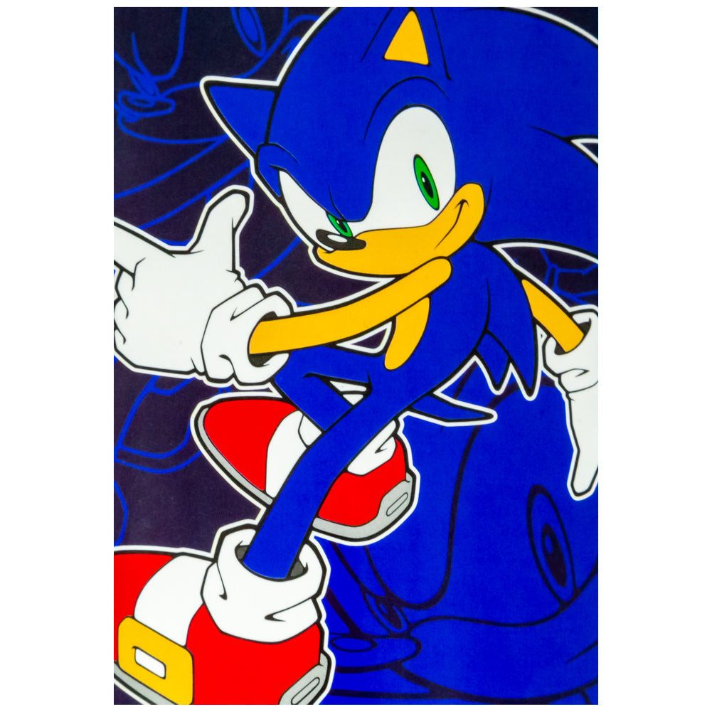 Sonic The Hedgehog Fleece Blanket