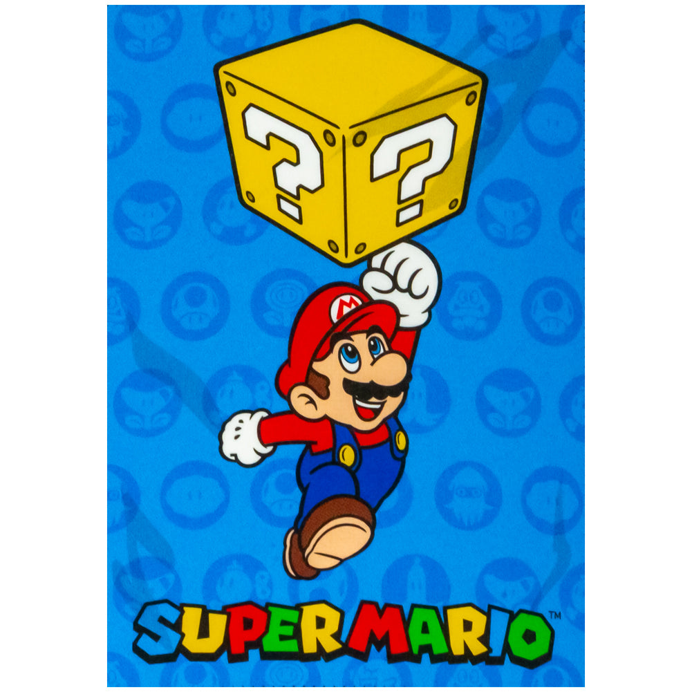 Super Mario Fleece Blanket