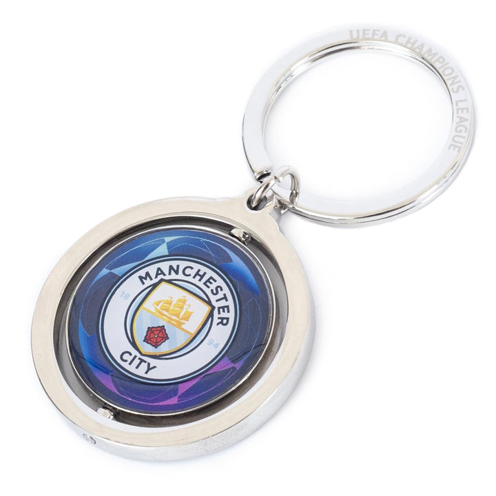 Manchester City Spinner Keyring