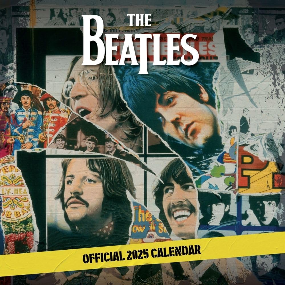 The Beatles Square 2025 Calendar