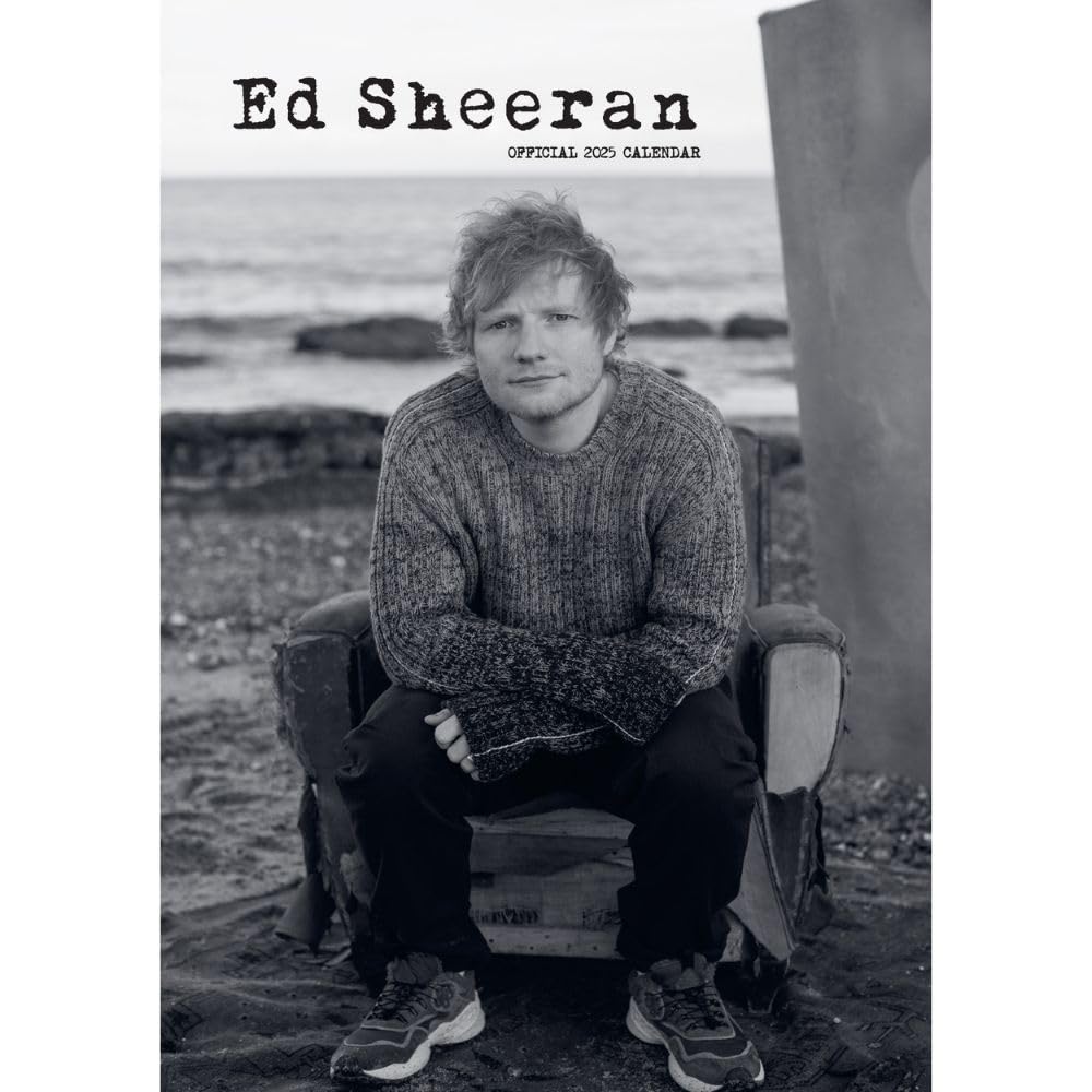 Ed Sheeran A3 2025 Calendar