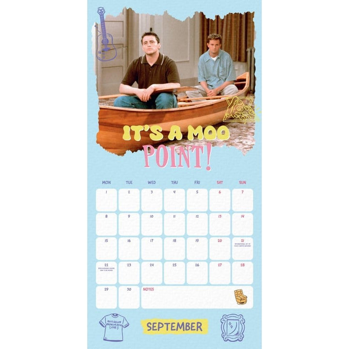 Friends Square 2025 Calendar