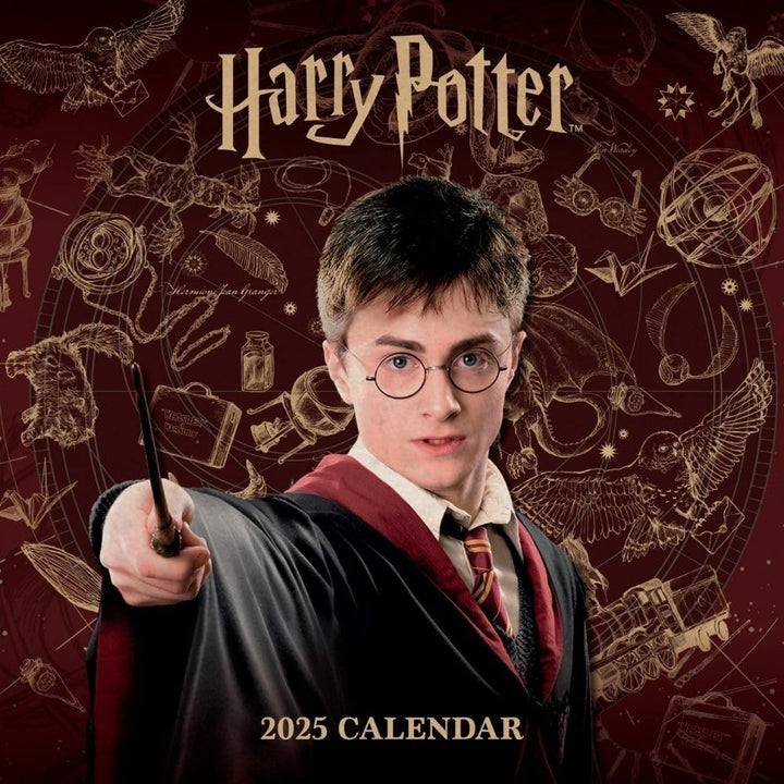 Harry Potter Square 2025 Calendar