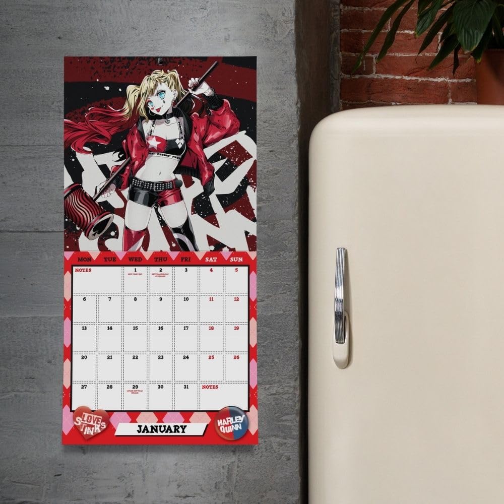 Harley Quinn Square 2025 Calendar