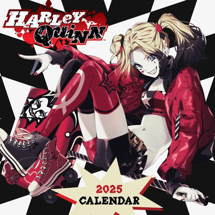 Harley Quinn Square 2025 Calendar