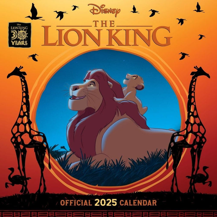 The Lion King Square 2025 Calendar