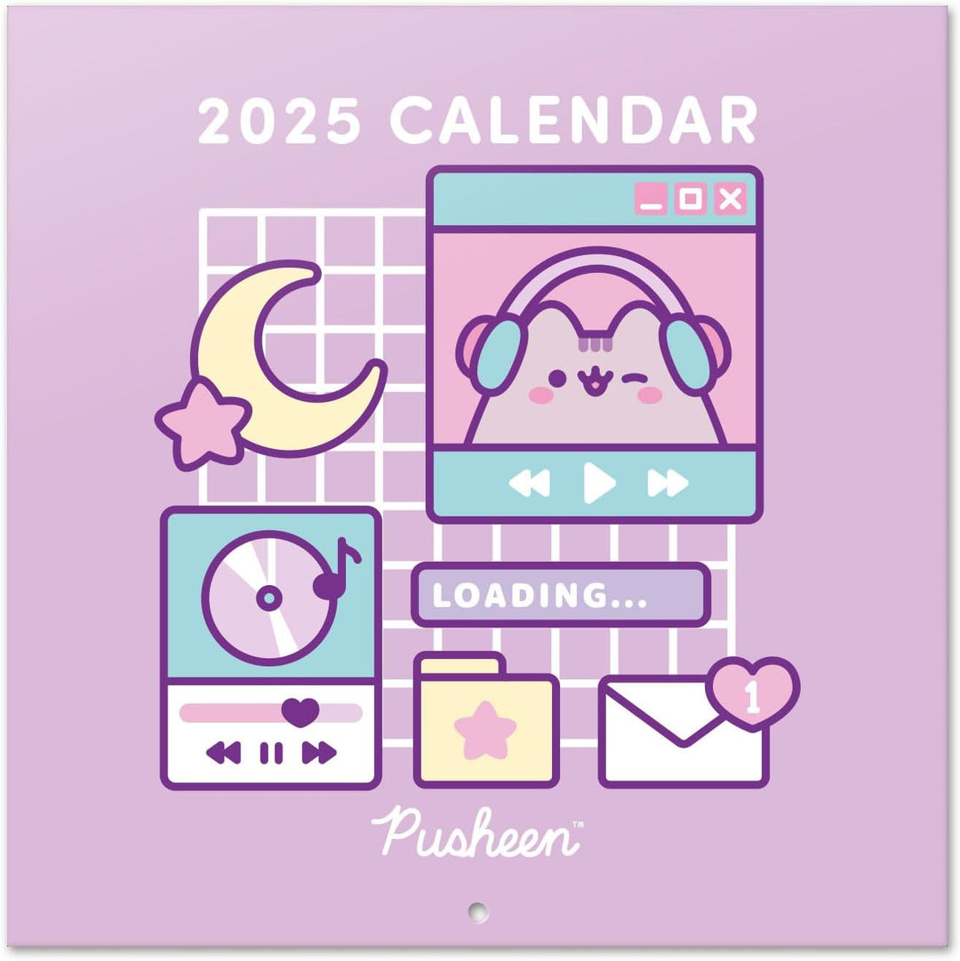 Pusheen Square 2025 Calendar