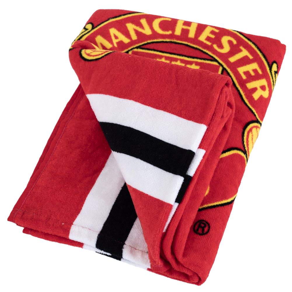 Manchester United Stripe Towel