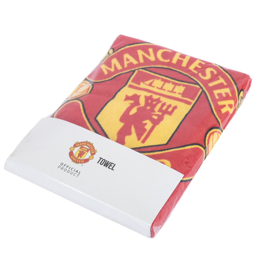 Manchester United Stripe Towel