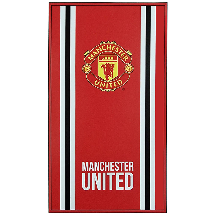 Manchester United Stripe Towel