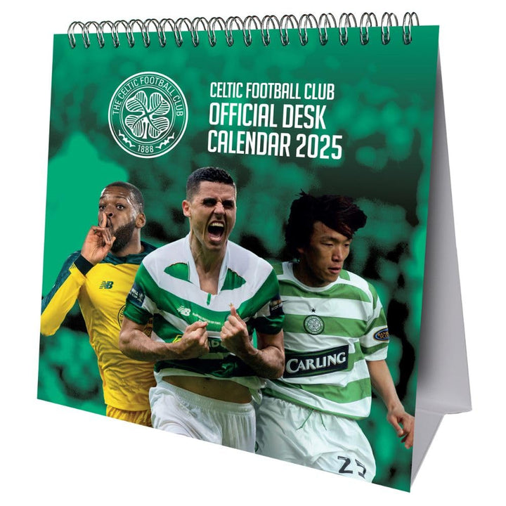 Celtic FC Desktop 2025 Calendar