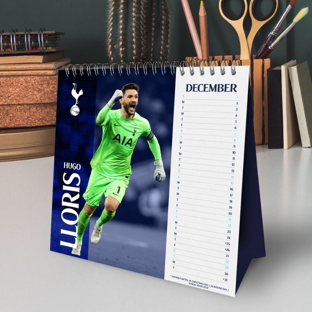 Tottenham Hotspur FC Desktop 2025 Calendar