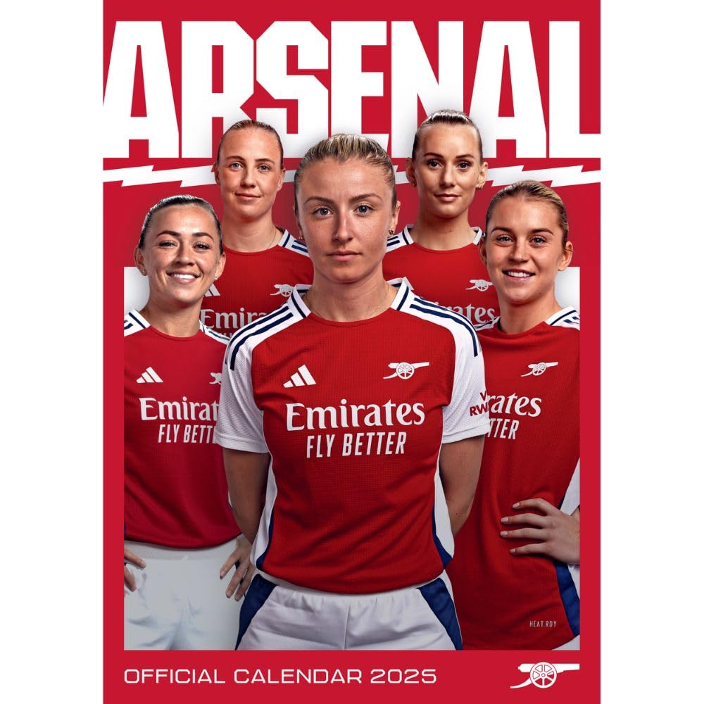 Arsenal WFC A3 2025 Calendar