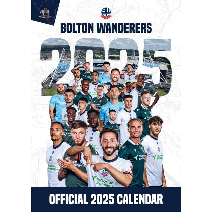 Bolton Wanderers FC A3 2025 Calendar